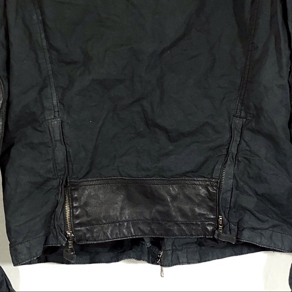 Parasuco Leather Moto Jacket Sz Large - Picture 5 of 8